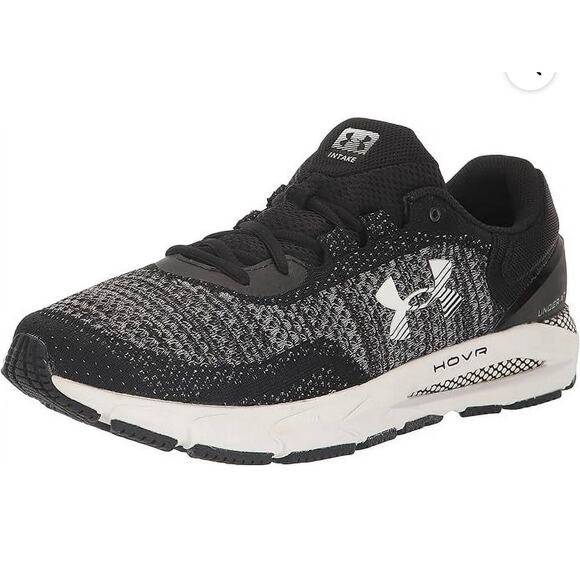 UNDER ARMOUR Men's HOVR Intake 6 Running Shoe, Black & White Size 11 - Picture 13 of 15